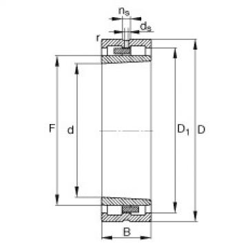 FAG Cylindrical roller Bearings - NNU4932-S-K-M-SP