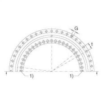 FAG Axial angular contact ball Bearings - ZKLDF395