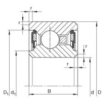 FAG Thin section Bearings - CSCU050-2RS