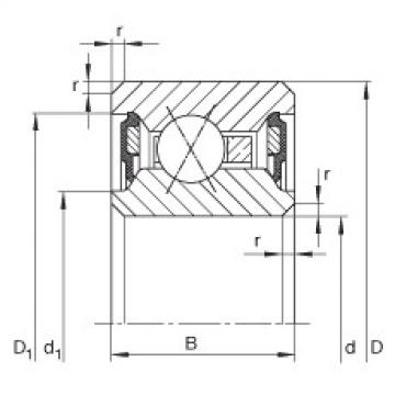 FAG Thin section Bearings - CSXU065-2RS