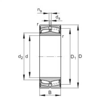 FAG Sealed spherical roller Bearings - 24138-BE-XL-2VSR