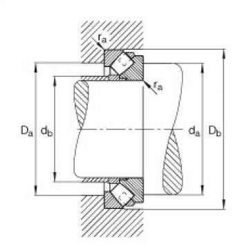 FAG Axial spherical roller Bearings - 292/800-E1-MB