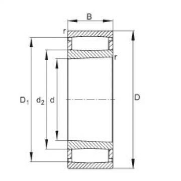 FAG Toroidal roller Bearings - C3030-XL-K-M1B