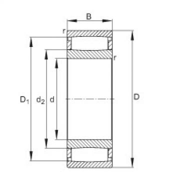 FAG Toroidal roller Bearings - C30/800-XL-M1B