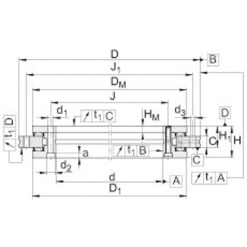 FAG Axial/radial Bearings - YRTM260