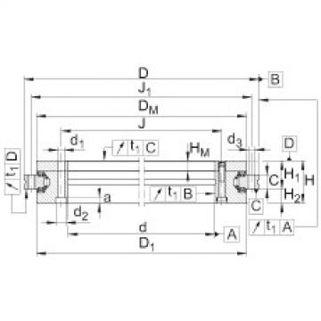 FAG Axial/radial Bearings - YRTSM395