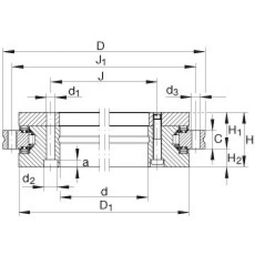 FAG Axial/radial Bearings - YRTS460