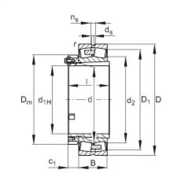 FAG Spherical roller Bearings - 22264-BEA-XL-K-MB1