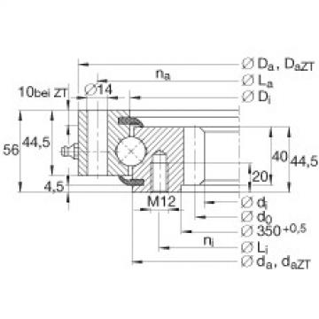 FAG Four point contact Bearings - VSI200414-N