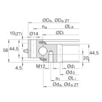 FAG Four point contact Bearings - VSI201094-N