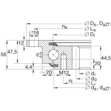 FAG Four point contact Bearings - VLI201094-N