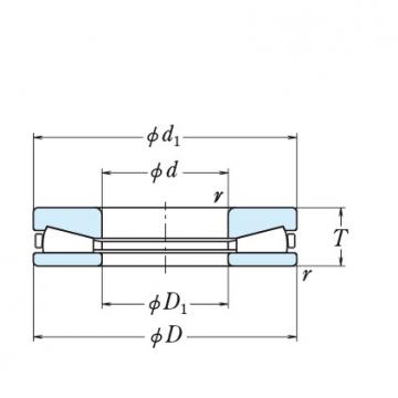 Tapered Roller Thrust Bearings NSK FAG TIMKEN254TTF5351