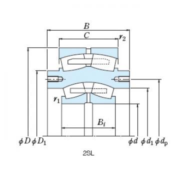 Roll Bearings For Mills NSK3U90-4