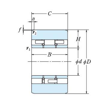 Roll Bearings For Mills NSKZR21B-62