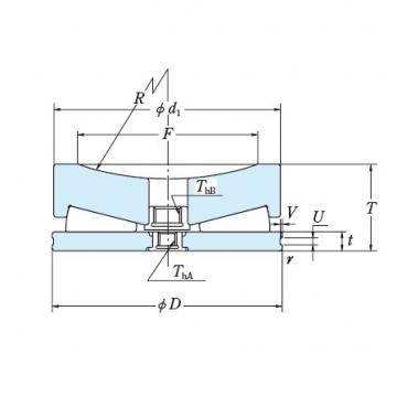 Ceramic Tapered Roller Thrust Bearings For Adjusting Screws NSK581TFV01