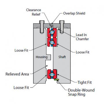 Thin Section Bearings KaydonK08008CP0