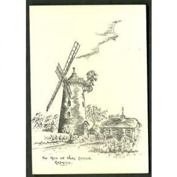Redhill - larger format, p/card bearing artist&#039;s impression of Wray Common Mill