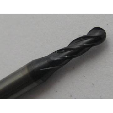 2mm SOLID CARBIDE BALL NOSED TiALN COATED 4 FLT END MILL EUROPA 3153230200 #77