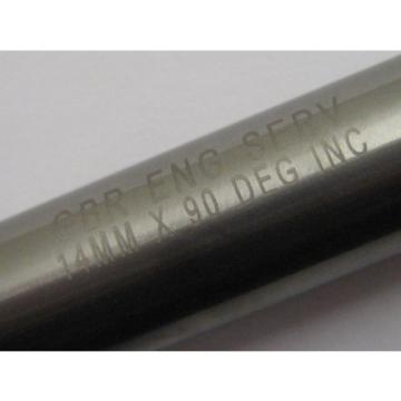 14mm x 90 DEGREE SOLID CARBIDE DRILL - MILL / NC SPOT SPOTTING DRILL GBR #A17