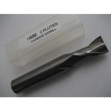 14mm SOLID CARBIDE 2 FLT SLOT DRILL MILL EUROPA TOOL 1011031400 NEW &amp; BOXED #104
