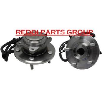 2 New REAR Wheel Hub &amp; Bearing Assemblies Fit 08-12 Dodge Mini Van Chrysler ABS