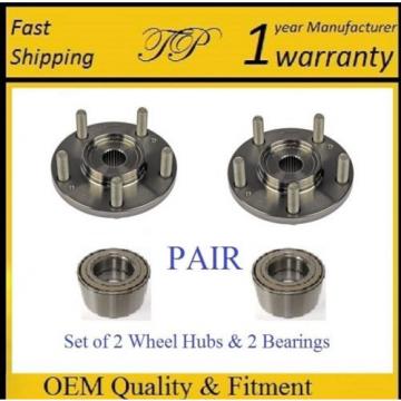 Front Wheel Hub &amp; Bearing Kit fit HONDA CR-V (LX, NON-ABS) 2002-2004 (PAIR)