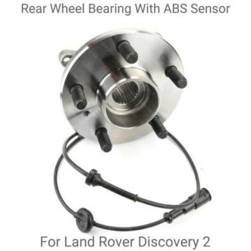 Rear Wheel Hub Bearing to Fit Land Rover Discovery 2 Includes ABS Sensor