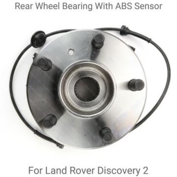 Rear Wheel Hub Bearing to Fit Land Rover Discovery 2 Includes ABS Sensor