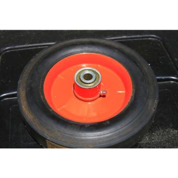 Lawn Boy 8 in. Steel Ball Bearing Wheel;  2 Commercial with Grease Fittings