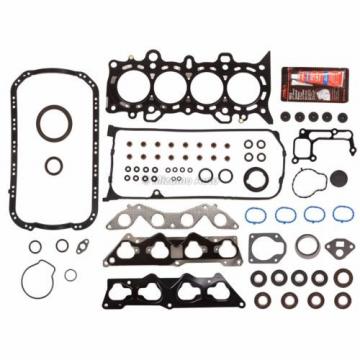 Fit Full Gasket Set Main Rod Bearings Rings 01-05 Honda Civic 1.7 D17A2 D17A6