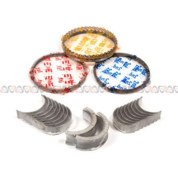 Fit 89-99 Nissan 240SX Altima D21 Pickup 2.4L Main&amp;Rod Bearing&amp;Ring KA24E KA24DE