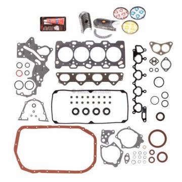 Fit 98-99 Mitsubishi Montero Sport 2.4L SOHC 4G64 Full Gasket Set Bearings Rings