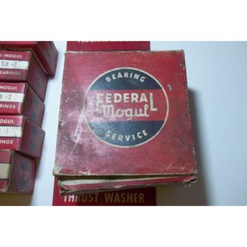 Federal Mogul Main Bearings &amp; Thrust Washers. ( Think Fit 1951-1955 Kaiser)