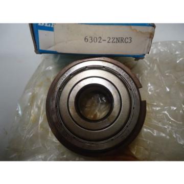 Fag 6302-2ZNRC3 Bearing with snap ring