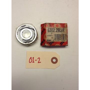 NEW FAG Bearings (qty Of 3) 6302.2RSR