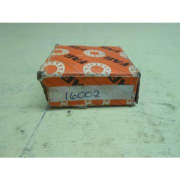 FAG Single Row Ball Bearing , 16002