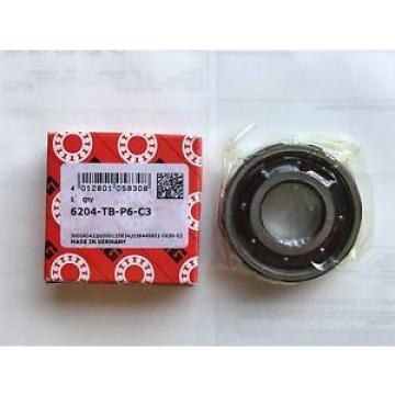 FAG 6204-TB-P6-C3 Deep Groove Single Row Ball Bearing