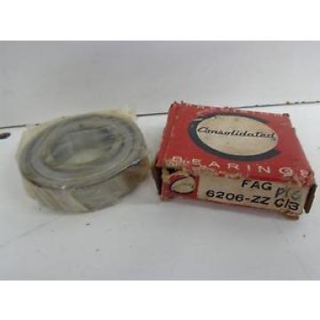 CONSOLIDATED PRECISION BEARING FAG 6206-ZZ C/3 STK14500A