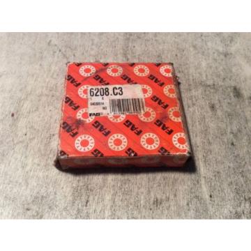 FAG -Bearings #6208.C3 ,FREE SHPPING to lower 48, NEW OTHER!