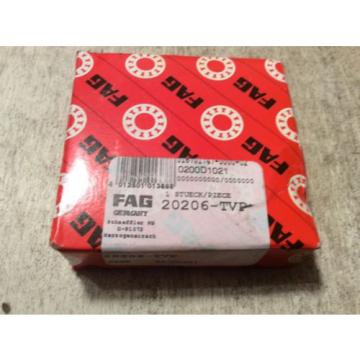 FAG Bearing #20206-TVP ,30 day warranty, free shipping lower 48!
