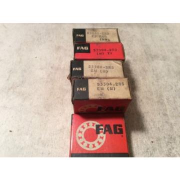 5-FAG /Bearings #S3504.2RS,30 day warranty, free shipping lower 48!