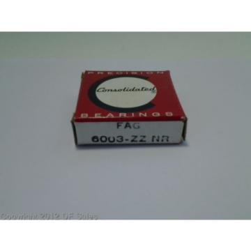 6003-ZZ-NR - FAG PRECISION Bearings - RADIALL BALL BEARING