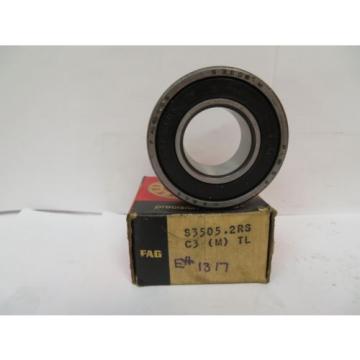 Fag Bearing S3505.2RS C3 S3505 2RS S35052RS S-3505 New