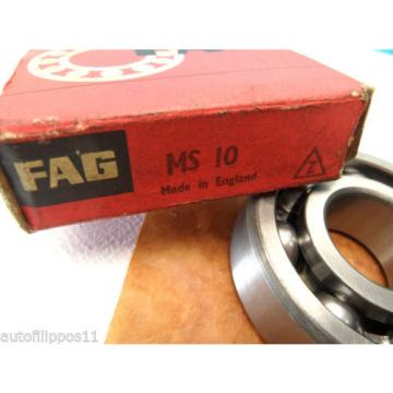 Bearing  FAG, MS10, (25,4 x 63,5 x 19 mm),  New