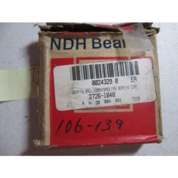 NEW IN BOX NDH FAG BALL BEARING 3305 6.5CM OD 2.5 CM ID (326)