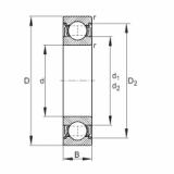 FAG Deep groove ball Bearings - 623-2Z