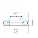 Tapered Roller Thrust Bearings NSK FAG TIMKEN260TTF3601