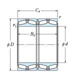 Rolling Bearings For Steel Mills NSKLM767749DW-710-710D