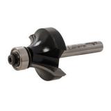 HM Rounding milling cutter R 3/8&#034; x S 1/4&#034; 0 3/16in with Bearing,Wood cutter,R