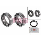 MITSUBISHI L200 2.5 2x Wheel Bearing Kits (Pair) Front 87 to 07 713619140 FAG